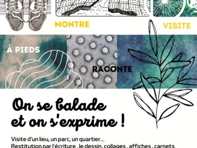 Ateliers : “On se balade et on s’exprime !”