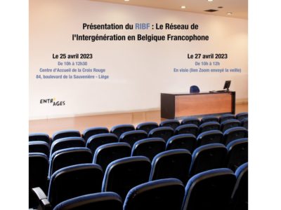 Présentation RIBF : Réseau de l’Intergénération en Belgique Francophone
